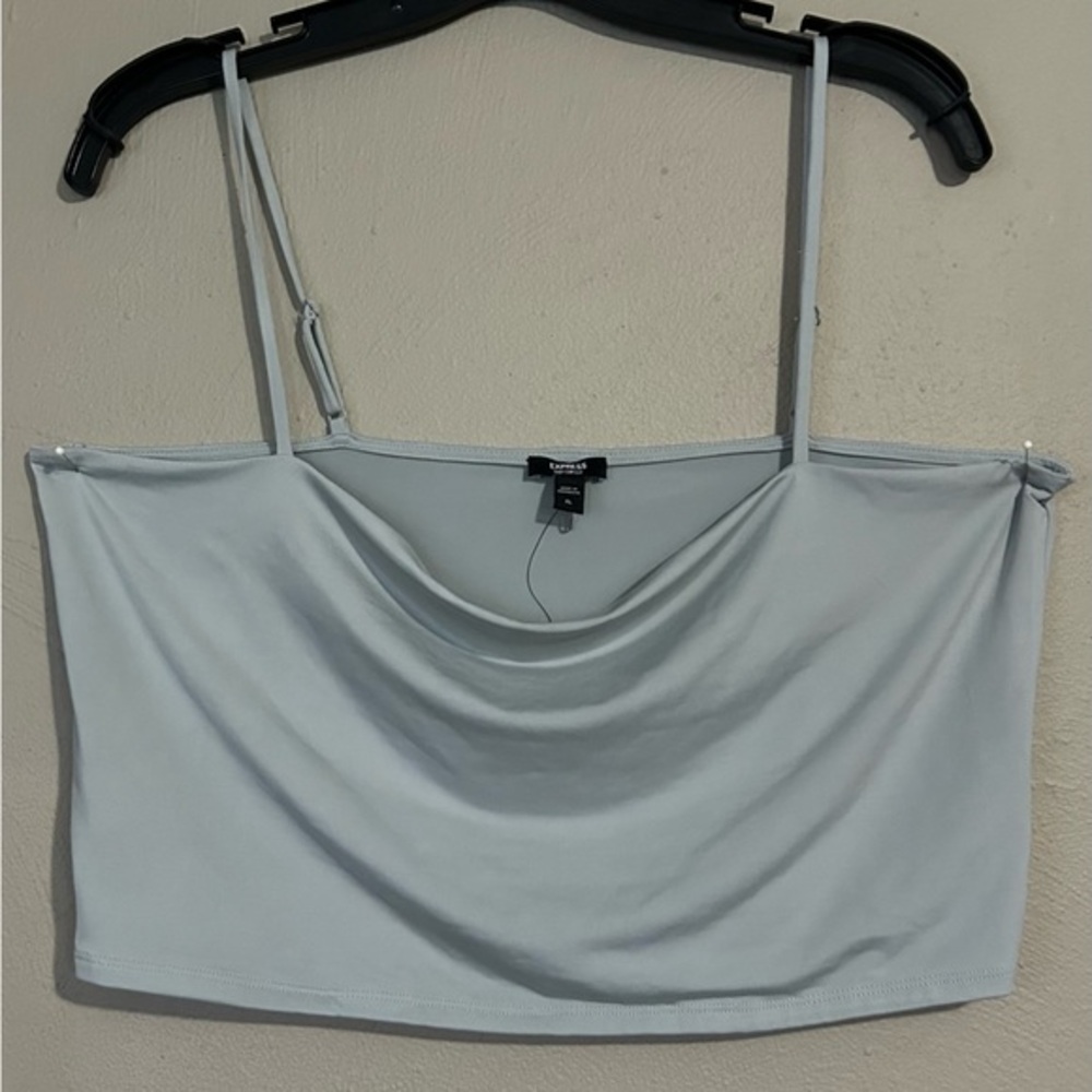 Sky Blue Crop Top